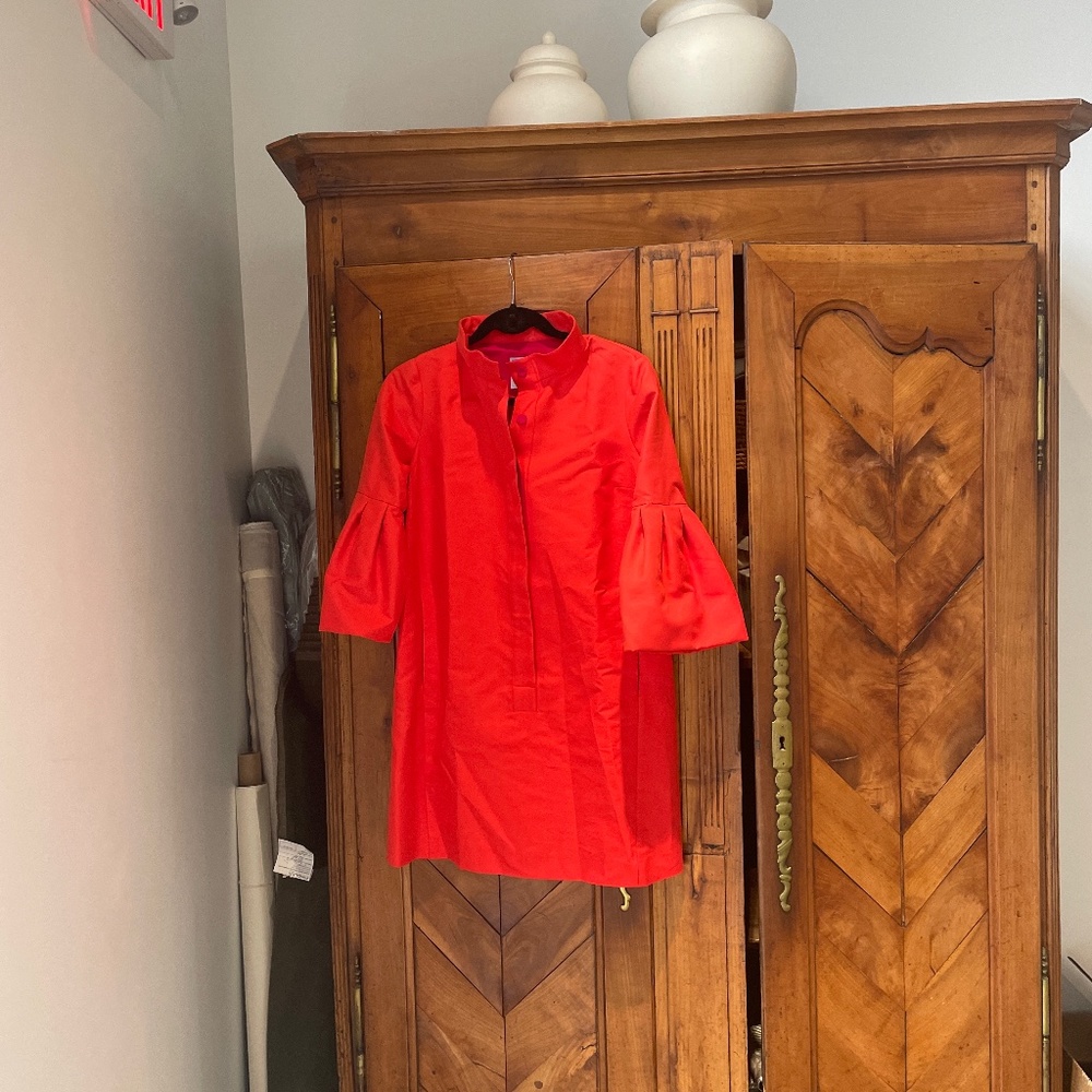 Dovima red dress